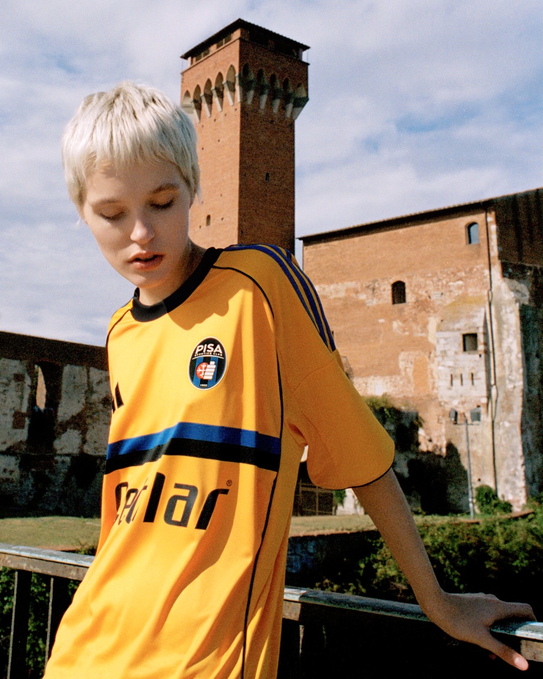 Camisa reserva do Pisa SC 2025-2026 adidas