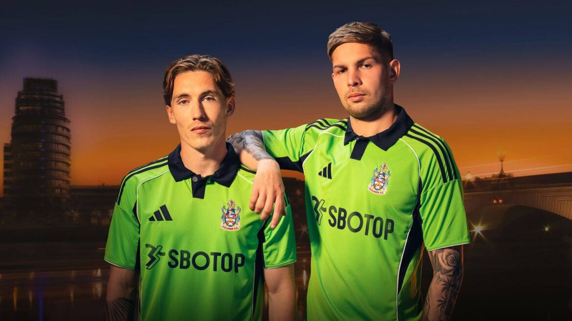 Camisa reserva do Fulham FC 2025-2026 adidas