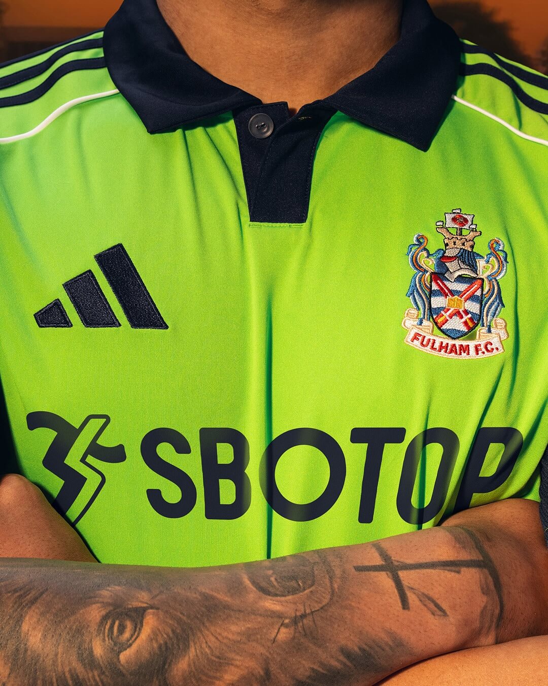 Camisa reserva do Fulham FC 2025-2026 adidas