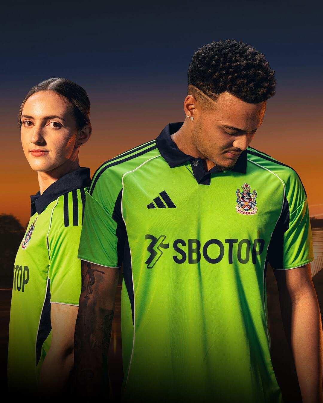 Camisa reserva do Fulham FC 2025-2026 adidas