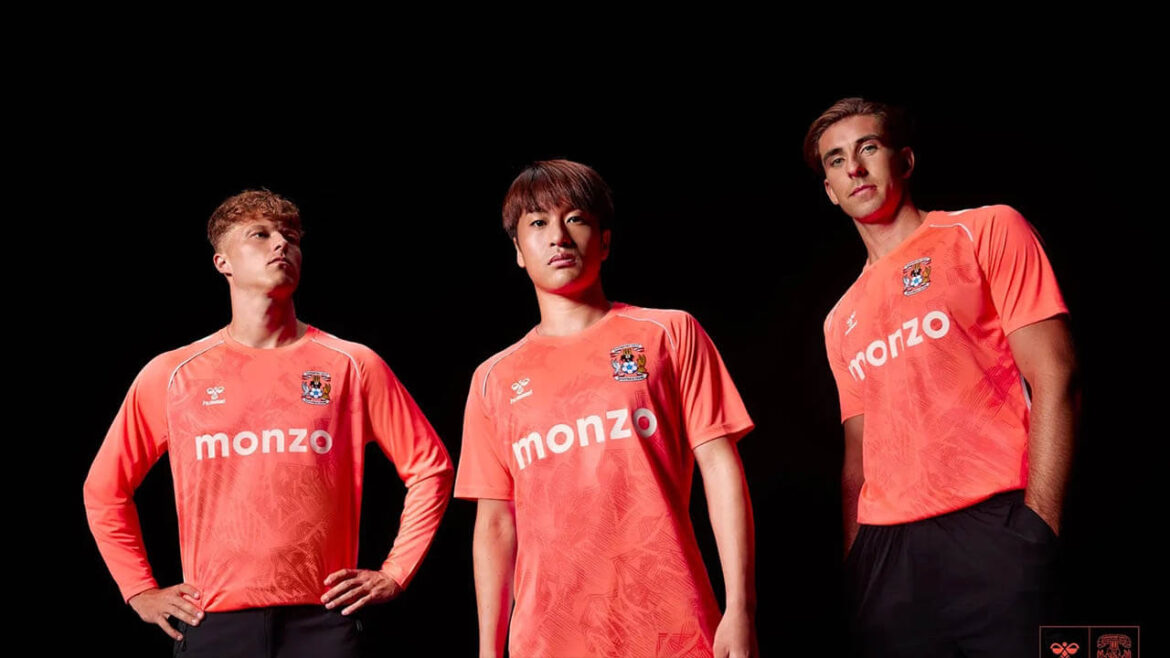 Coventry City FC lança nova camisa reserva da Hummel para 2025-2026