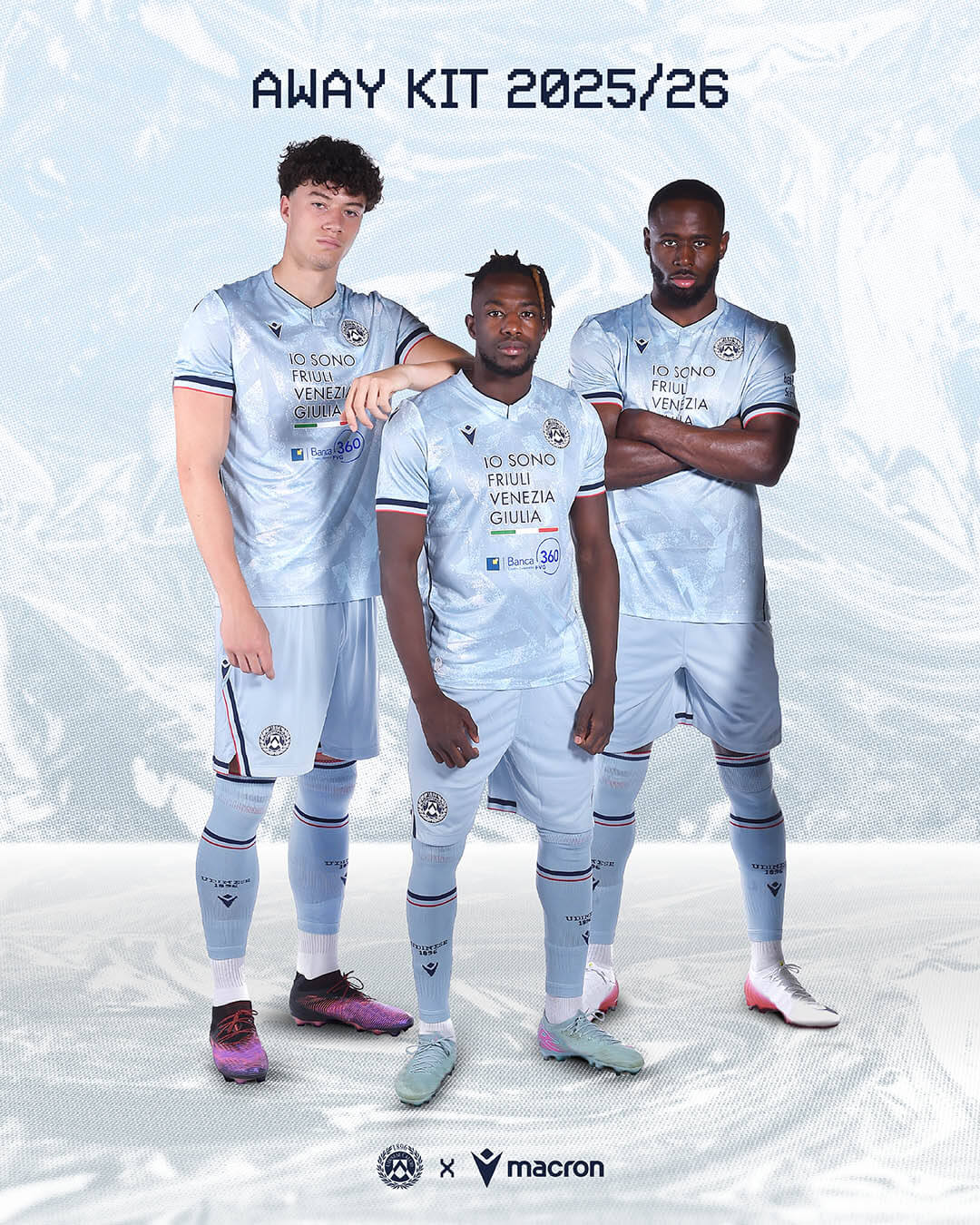 Camisa reserva do Udinese Calcio 2025-2026 Macron
