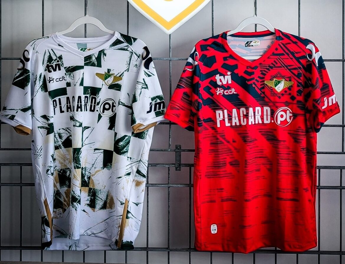 Camisas do Moreirense FC 2025-2026 são reveladas pela CDT