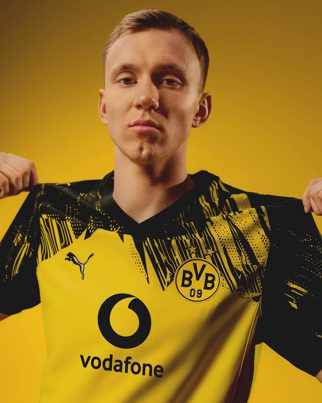 Camisa titular do Borussia Dortmund 2025-2026 PUMA