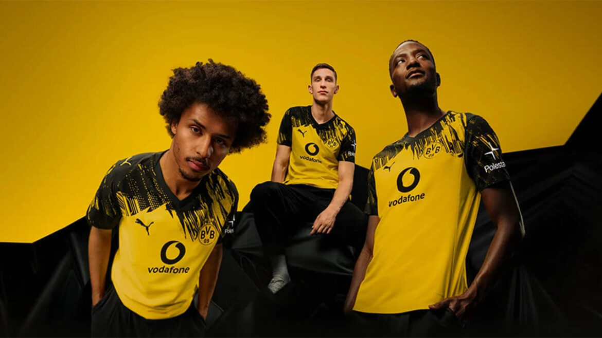 Camisa titular do Borussia Dortmund 2025-2026 PUMA