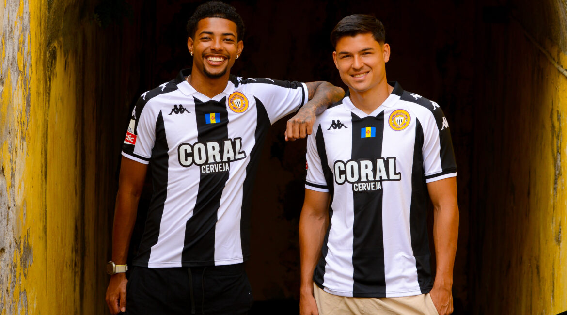 CD Nacional e Kappa lançam camisa titular 2025-2026