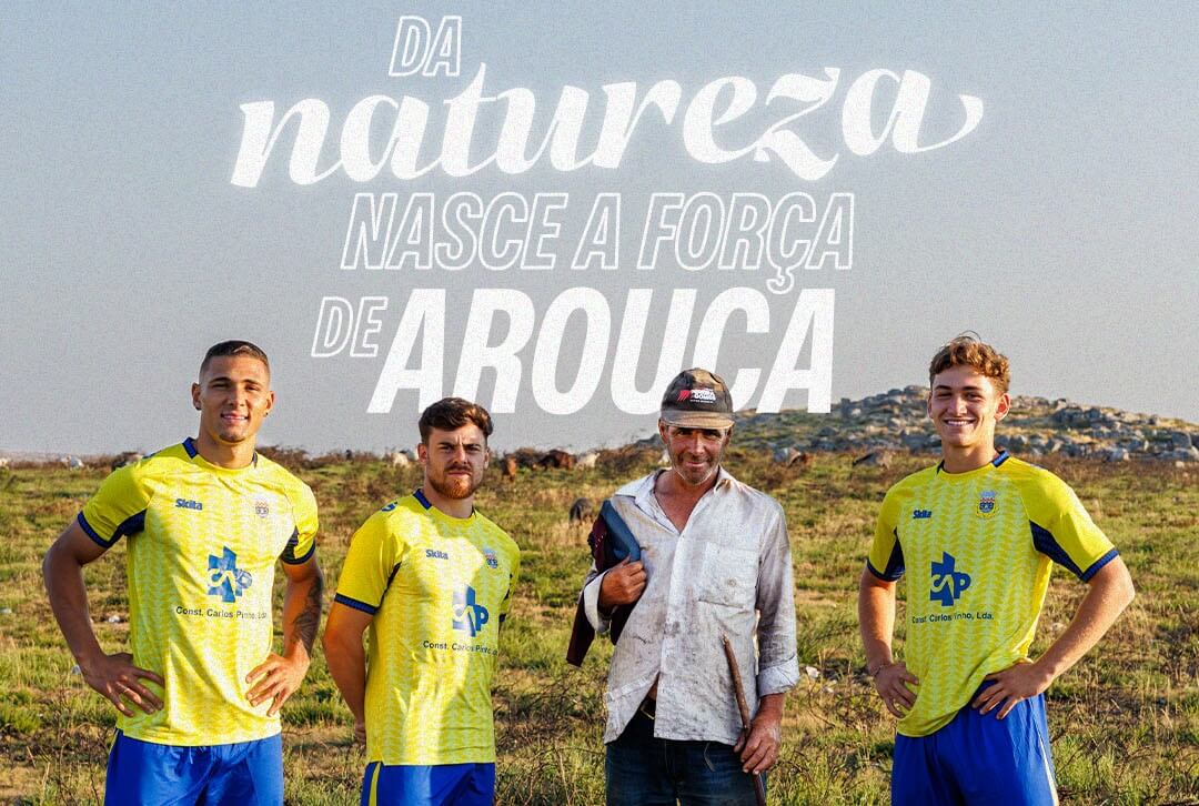 Camisas do FC Arouca 2025-2026 são apresentadas pela Skita