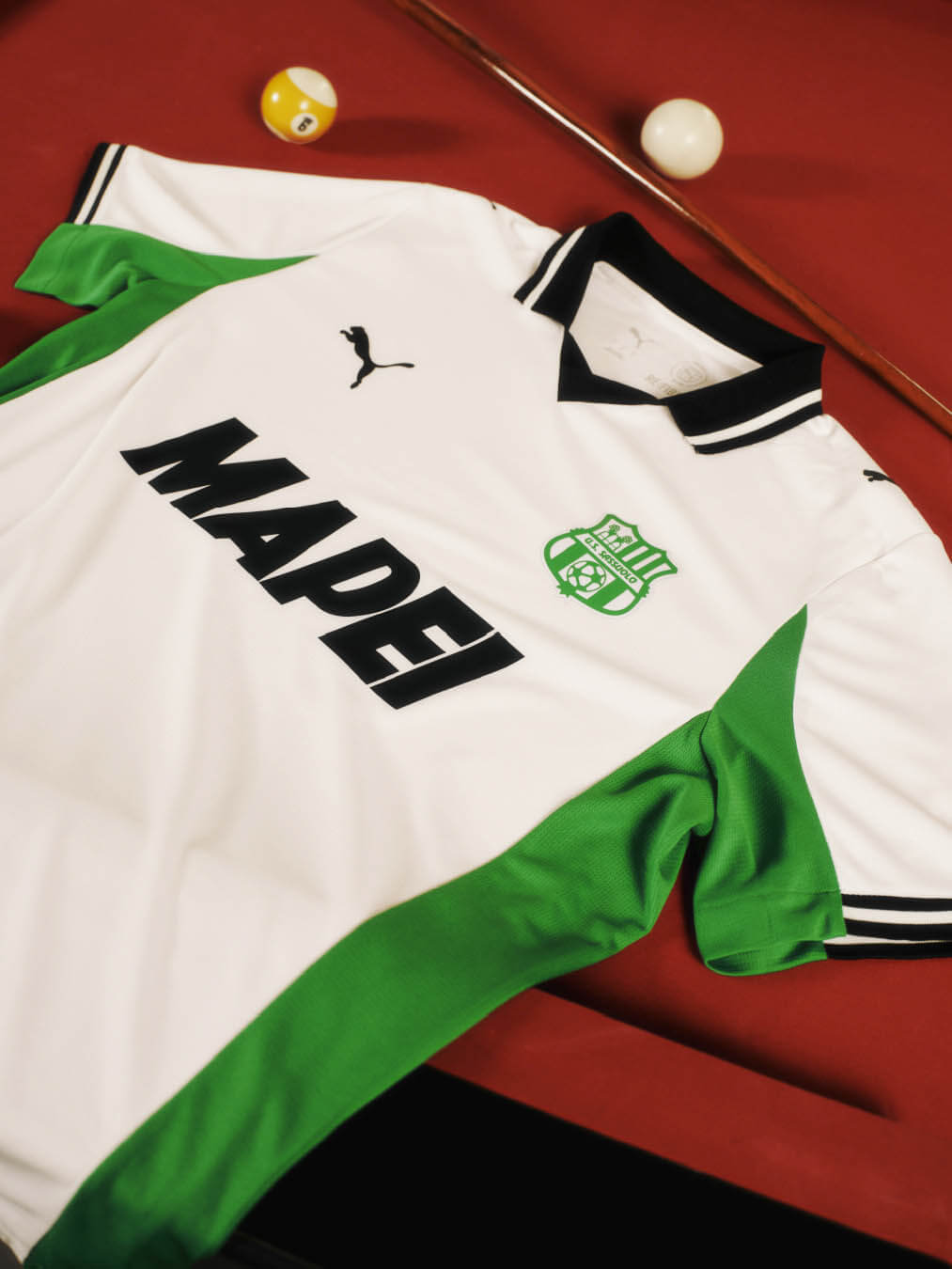 Camisa reserva do US Sassuolo 2025-2026 PUMA