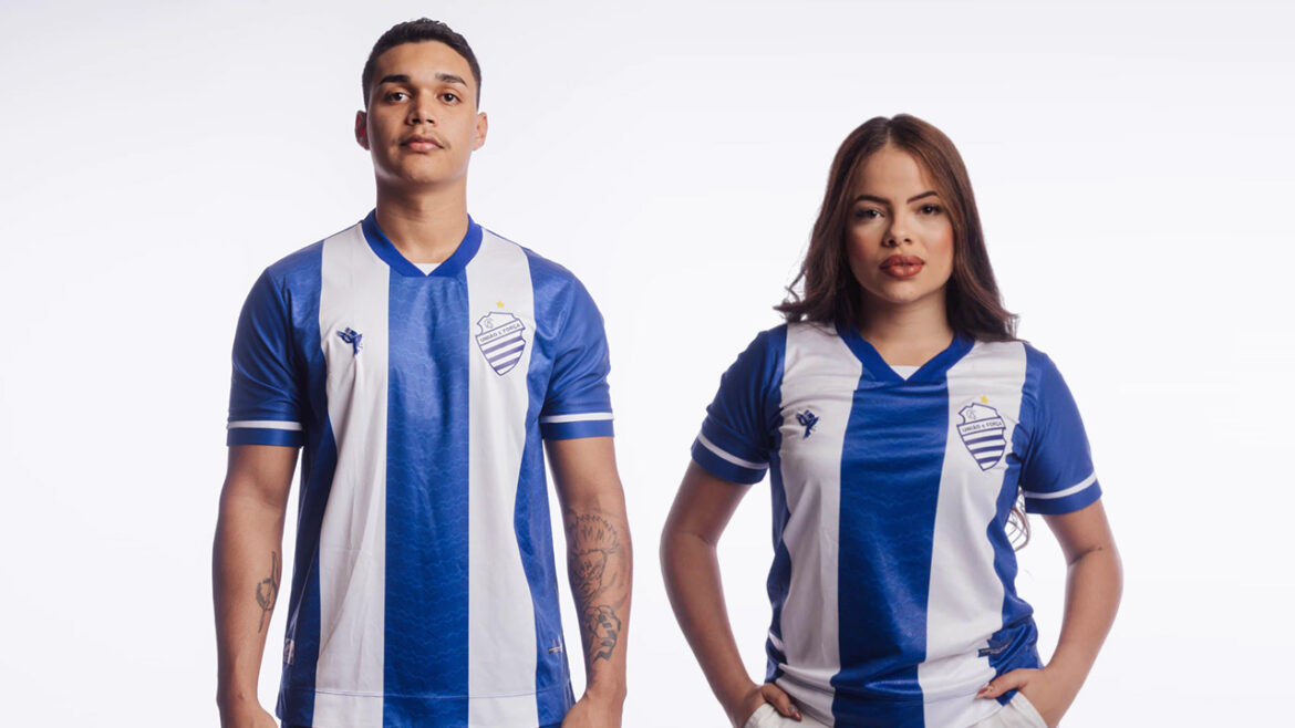 Quarta camisa do CSA 2025 Azulão a