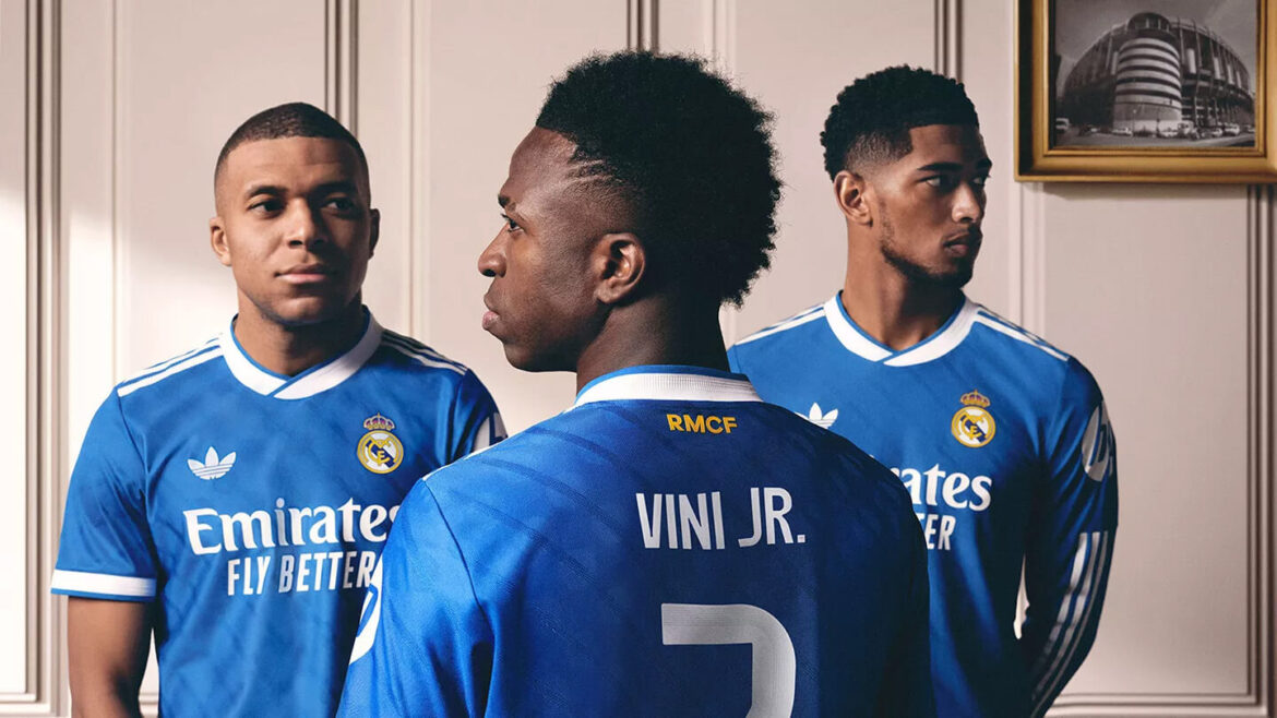 Terceira camisa do Real Madrid 2025-2026 adidas