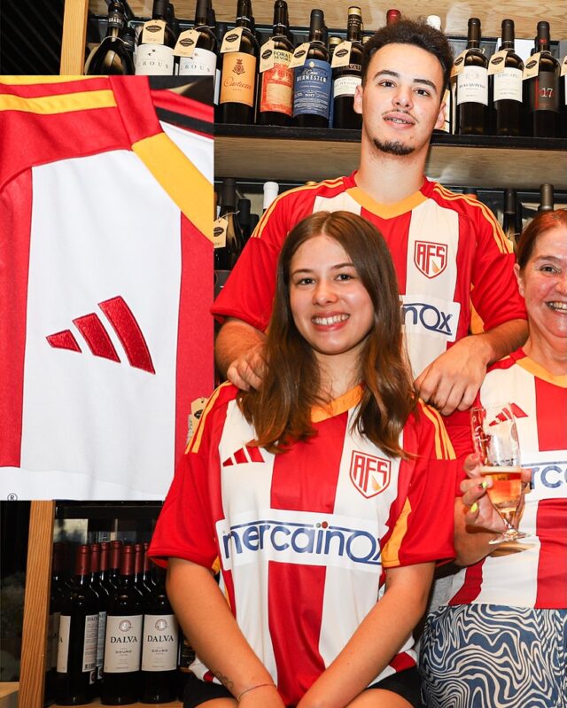 AVS Futebol SAD lança nova camisa titular 2025-2026