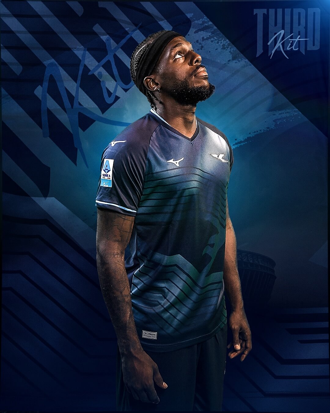 Terceira camisa da Lazio 2025-2026 Mizuno