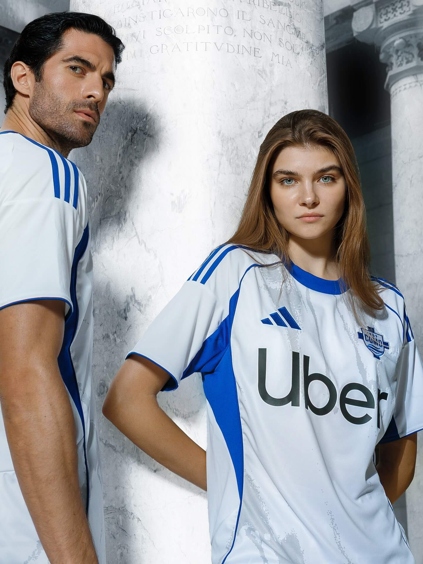 Como 1907 lança camisa reserva 202526 da adidas