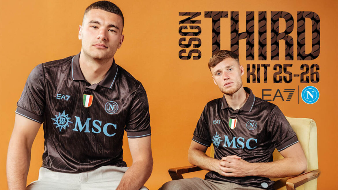 Terceira camisa do Napoli 2025-2026 EA7