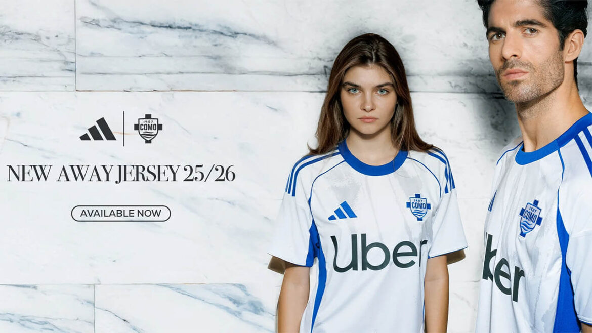Camisa reserva do Como 1907 2025-2026 adidas