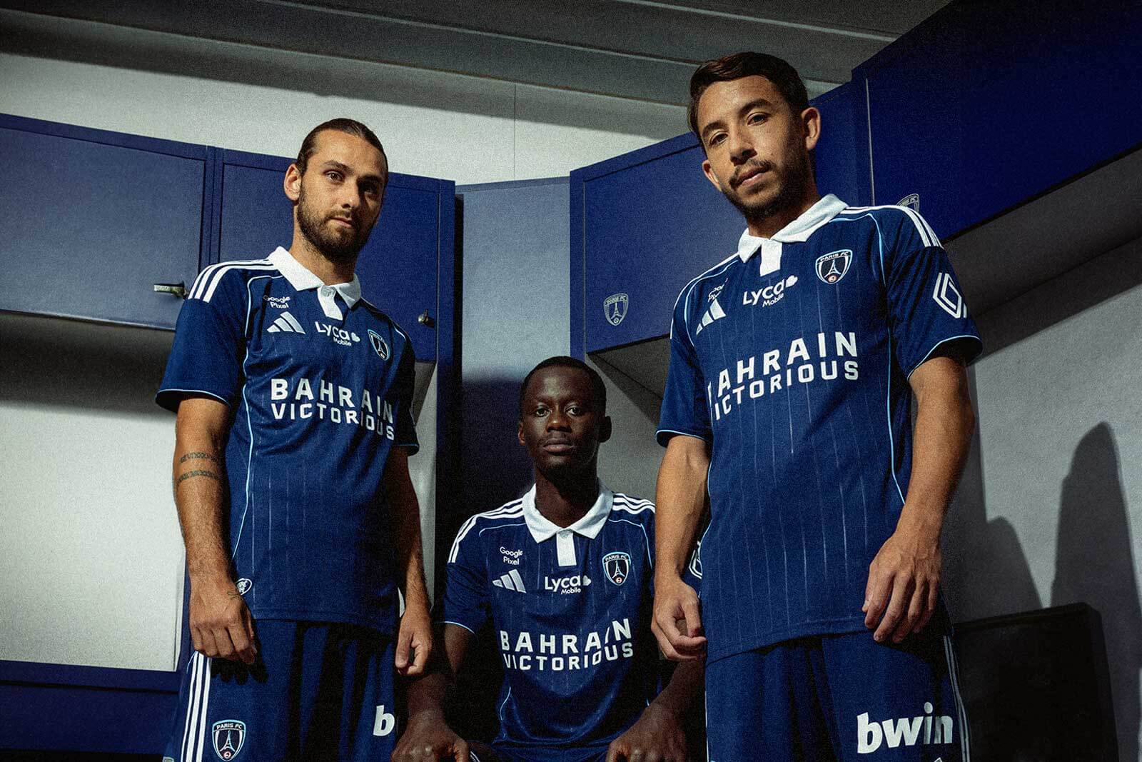 Camisas do Paris FC 2025-2026 adidas Home kit