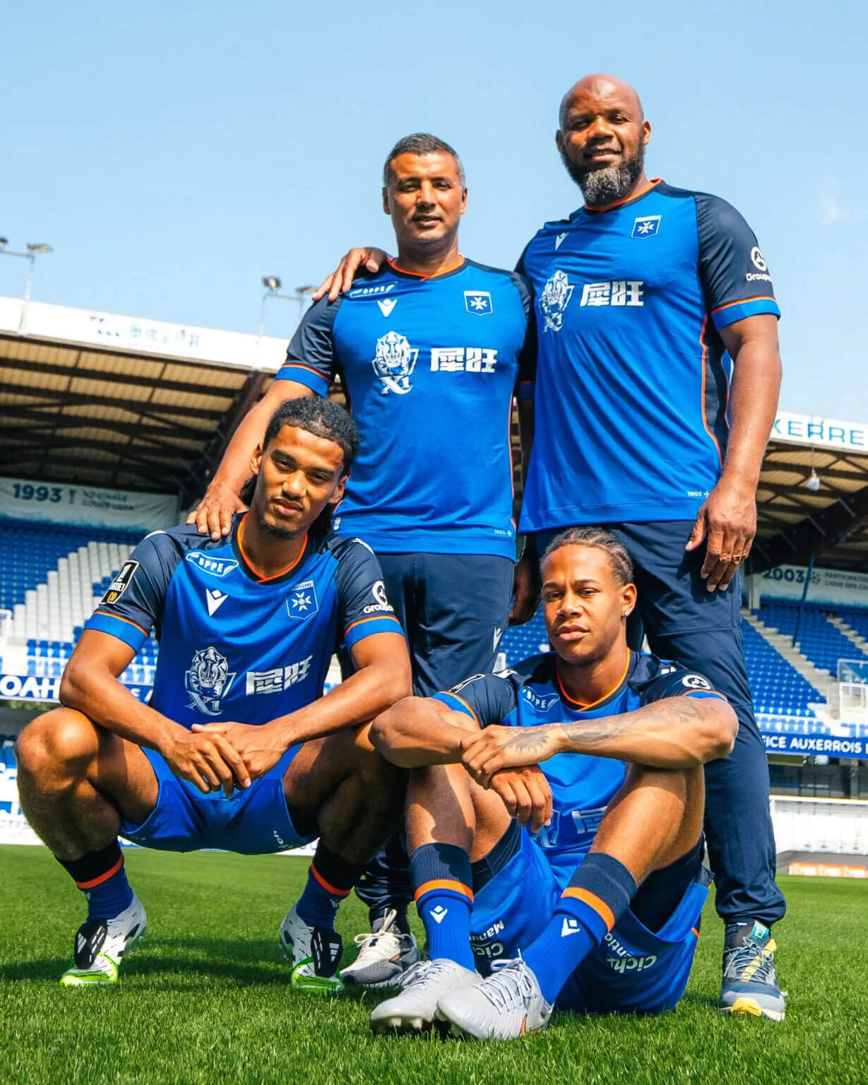 Terceira camisa do Auxerre 2025-2026 Macron