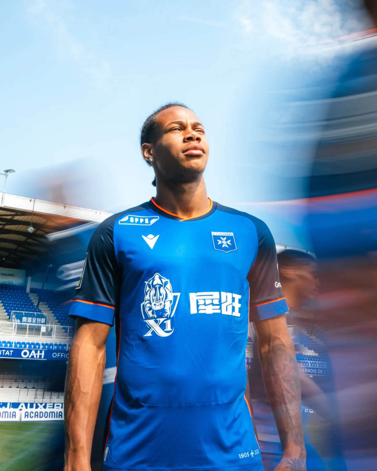 Terceira camisa do Auxerre 2025-2026 Macron