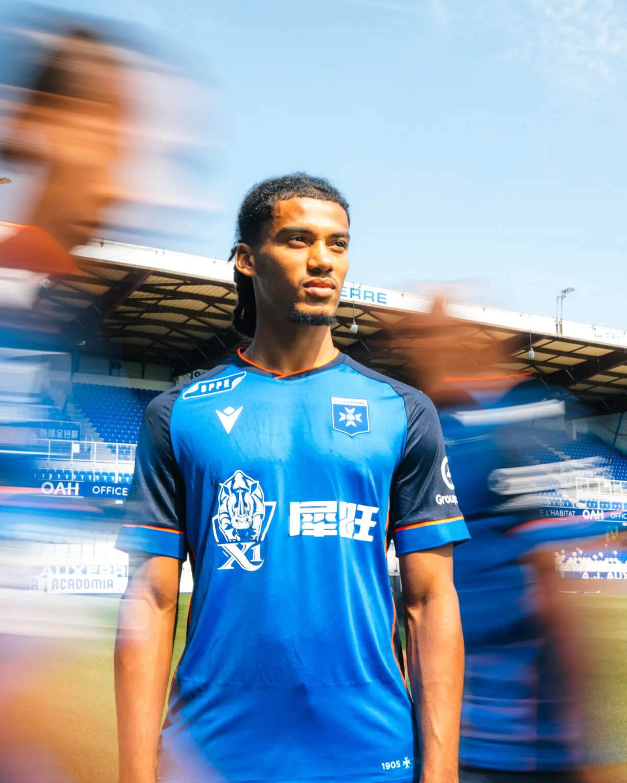 Terceira camisa do Auxerre 2025-2026 Macron