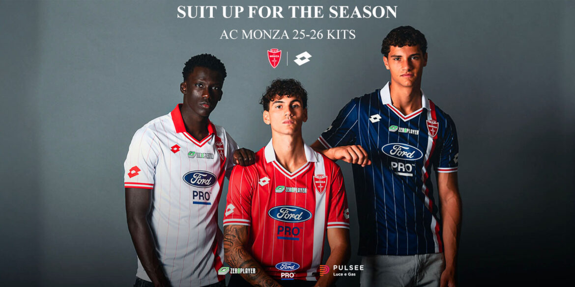 Camisas do AC Monza 2025-2026 Lotto