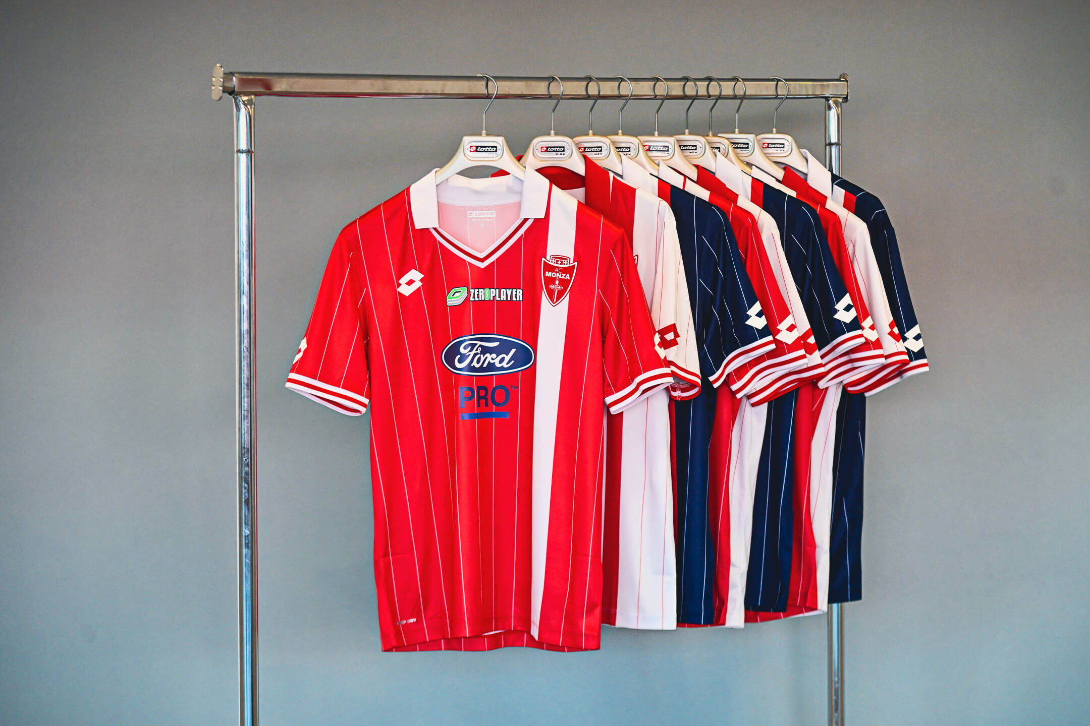 Camisas do AC Monza 2025-2026 Lotto