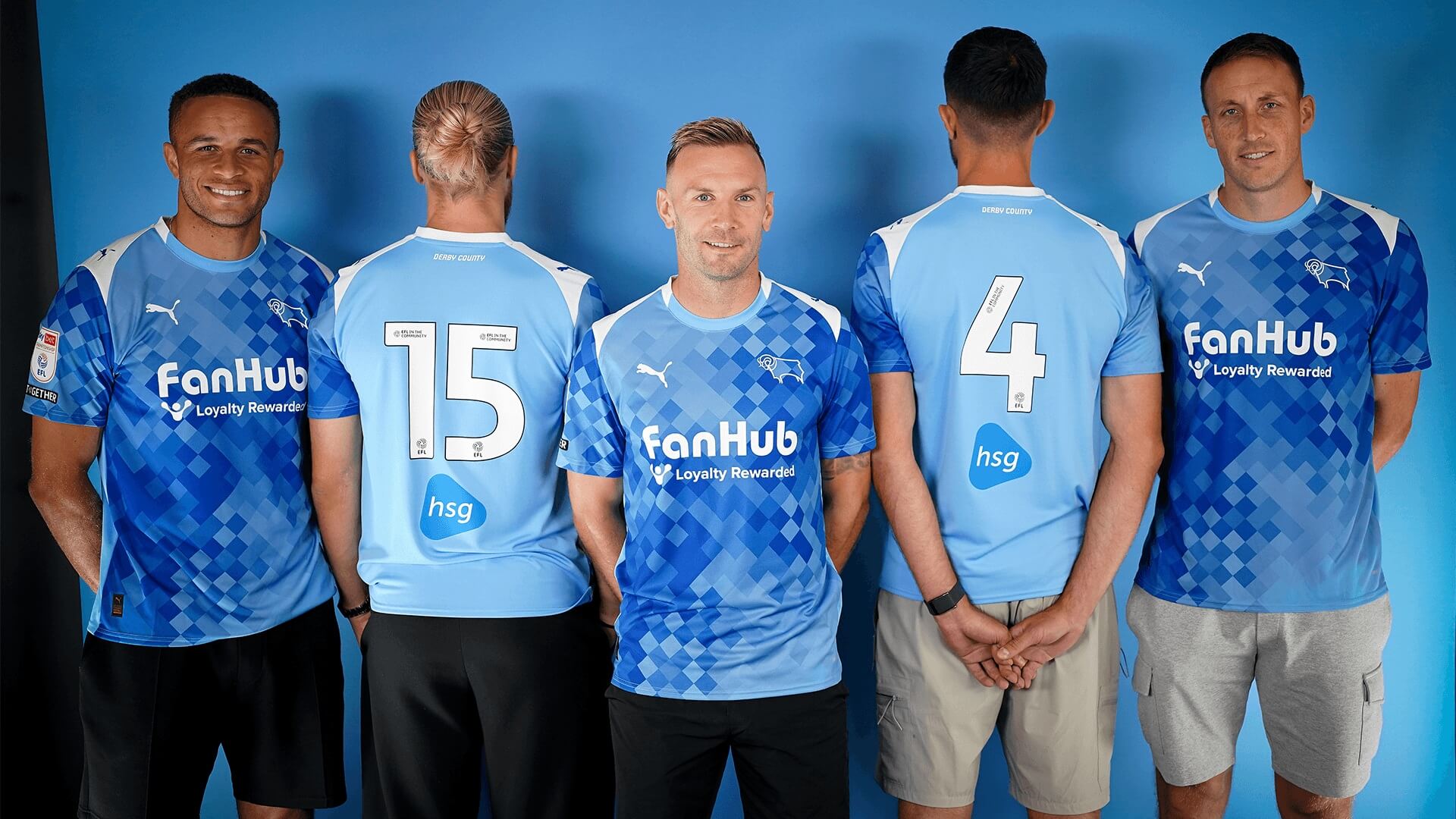 Camisas reservas do Derby County 2025-2026 são lançadas pela PUMA