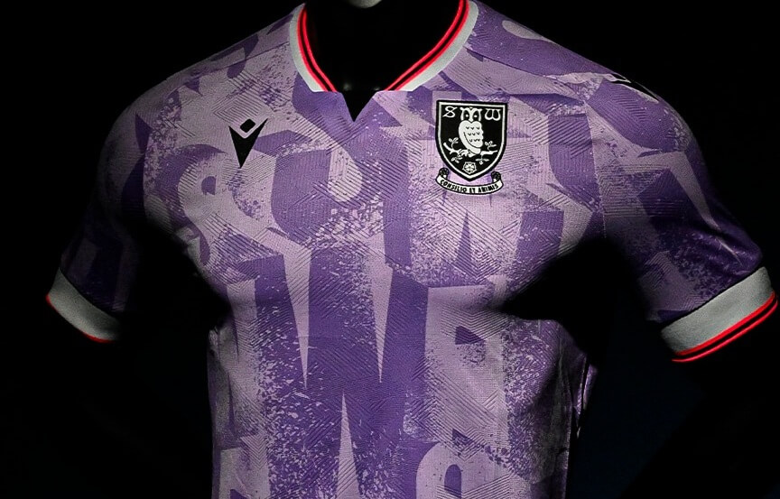 Sheffield Wednesday e Macron lançam camisas reservas para 2025-2026