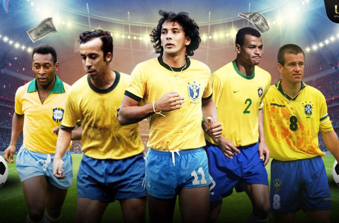 Melhores Seleções Brasileiras de Futebol por Ano