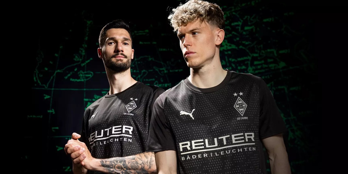 Nova terceira camisa do Borussia Mönchengladbach 2025-2026 PUMA