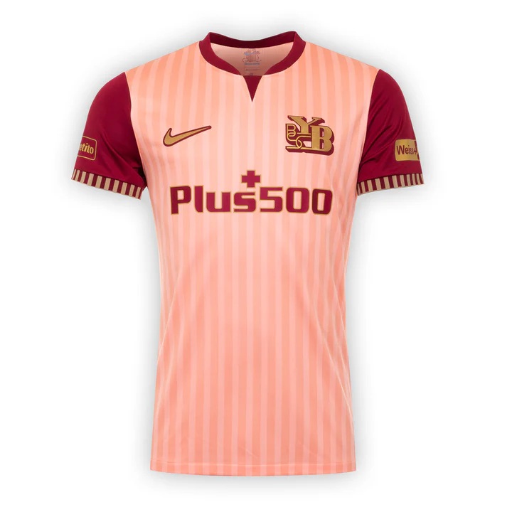 Young Boys apresenta nova terceira camisa 2025-2026 inspirada nas fontes de Berna