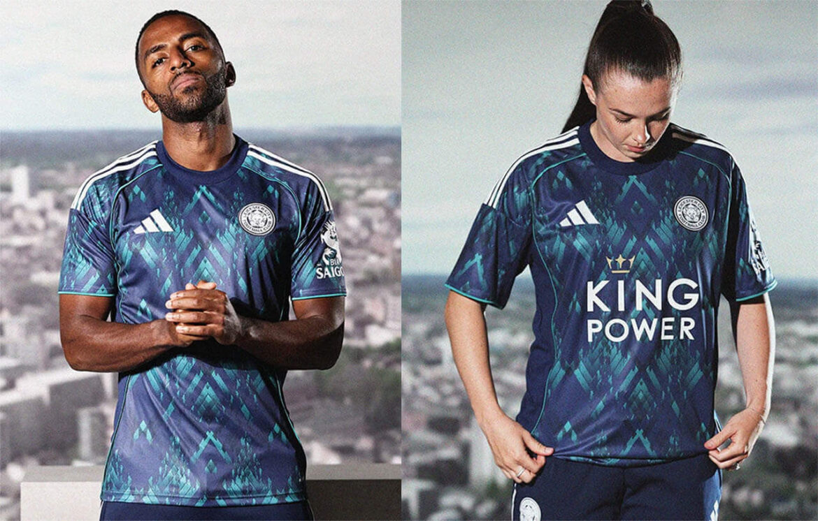 Camisa reserva do Leicester City 2025-2026 adidas