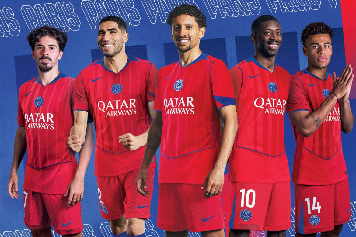Terceira camisa do PSG 2025-2026 Nike