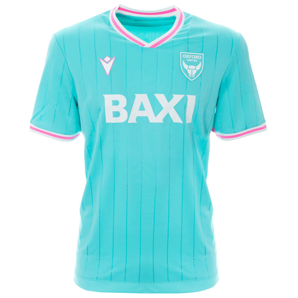 Terceira camisa do Oxford United 2025-2026 é lançada pela Macron