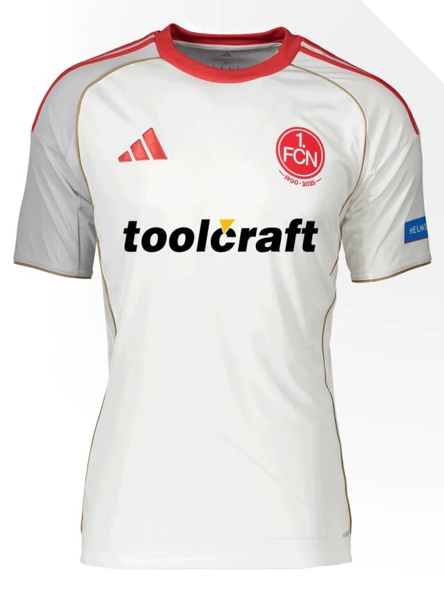 Camisa reserva do Nuremberg 2025-2026 é revelada pela Adidas com homenagem a título da copa
