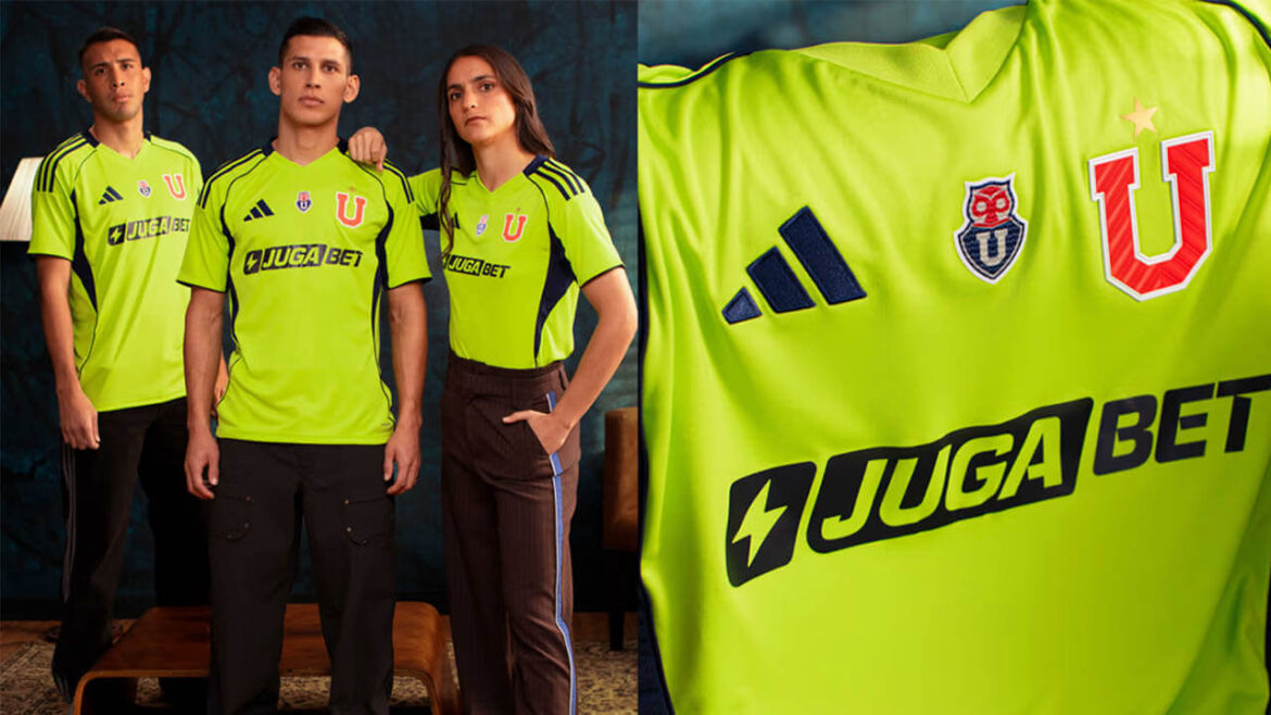 Terceira camisa da Universidad de Chile 2025 Adidas