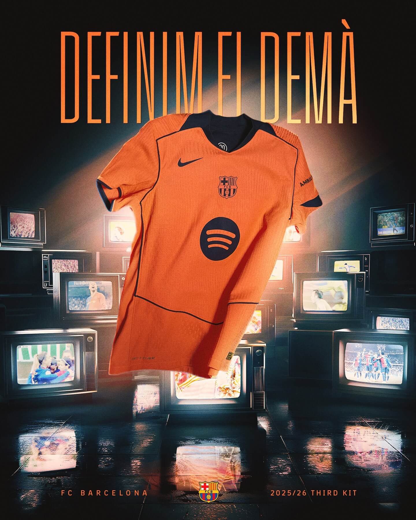 Terceira camisa do Barcelona 2025-2026 Nike