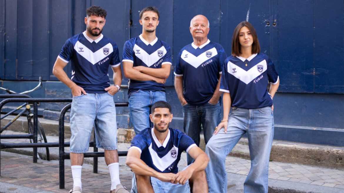 Camisas do Girondins de Bordeaux 2025-2026 Hummel