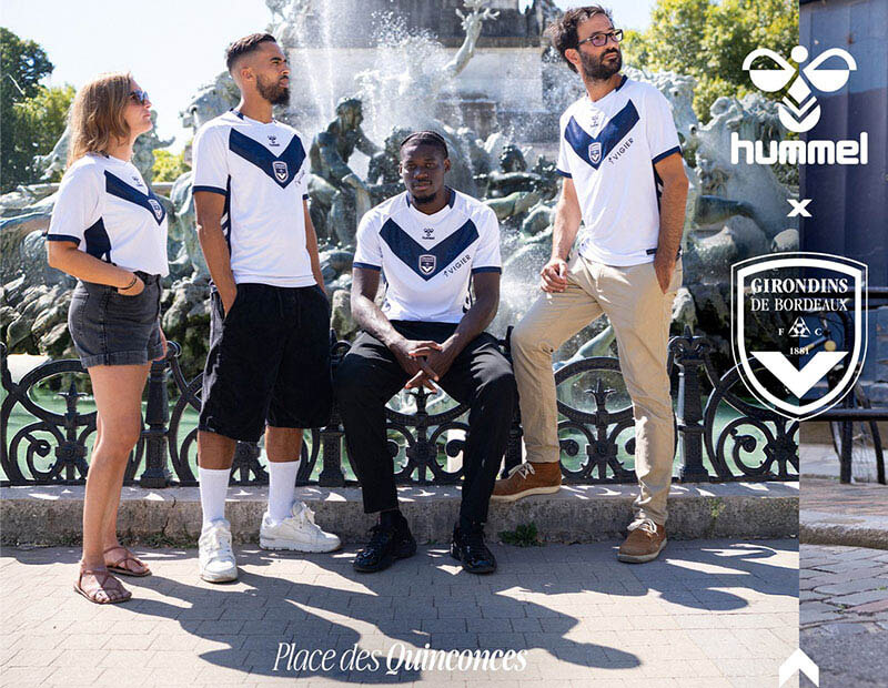 Camisas do Girondins de Bordeaux 2025-2026 Hummel Away