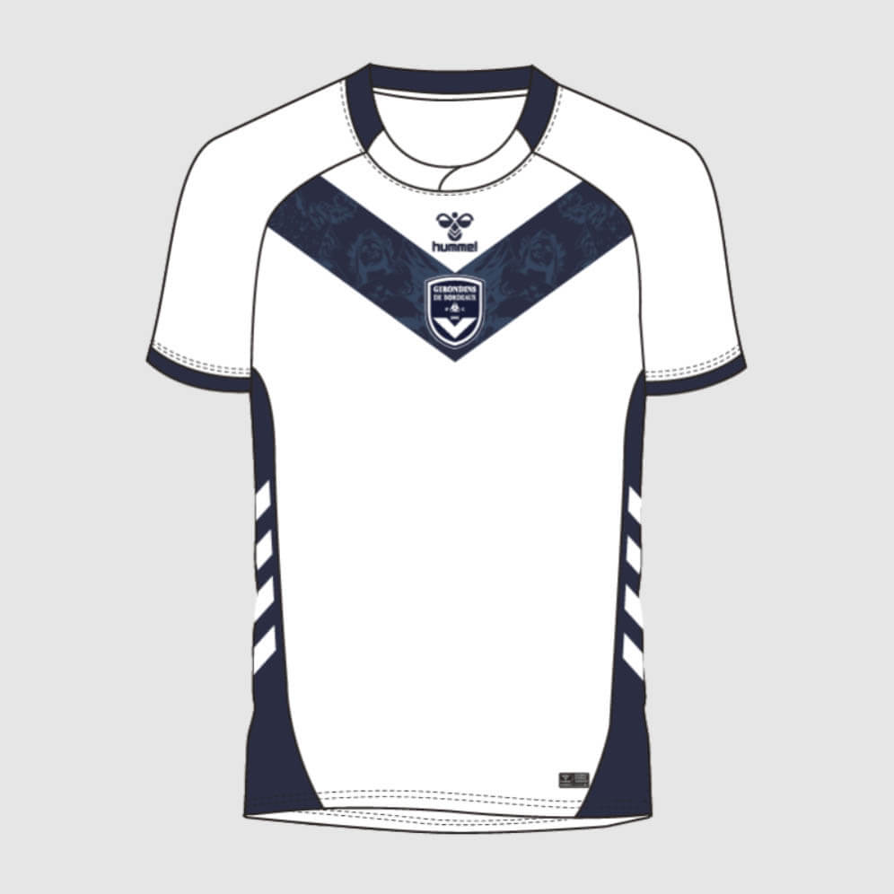 Camisas do Girondins de Bordeaux 2025-2026 Hummel Away