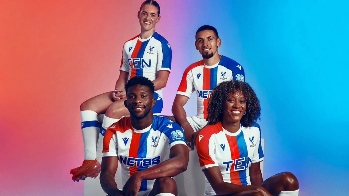Crystal Palace lança camisa nova camisa reserva 2025-2026