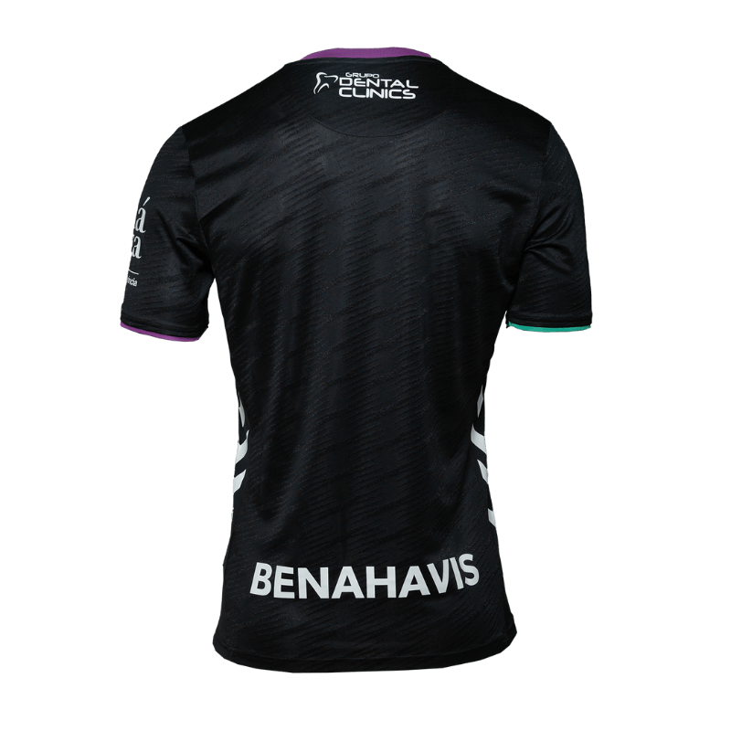 Camisa reserva do Málaga CF 2025-2026 é lançada pela Hummel
