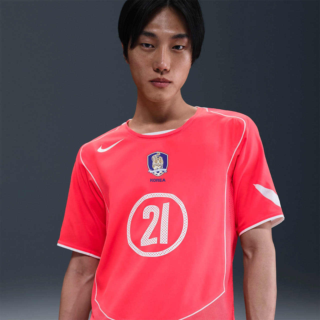 Camisa da Coréia do Sul 2004-2005 Nike total 90