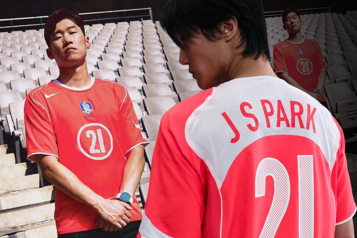 Nike traz ao Brasil camisa Total 90 da Coréia do Sul