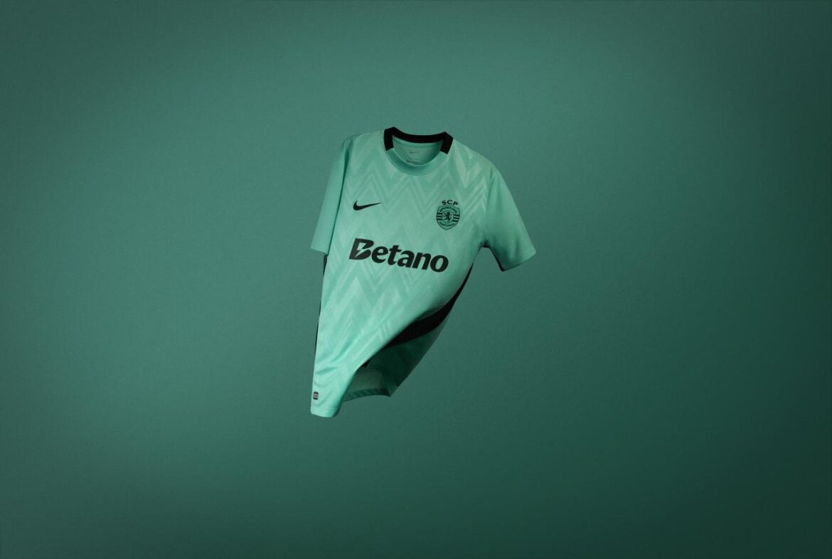 Nike revela terceira camisa 2025-2026 do Sporting CP