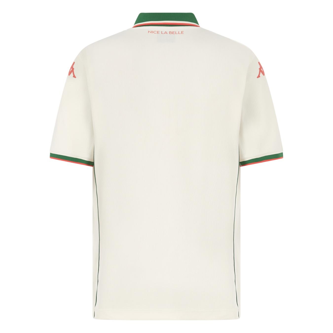 'Nice la Belle' Camisa reserva do OGC Nice 2025-2026 é lançada pela Kappa