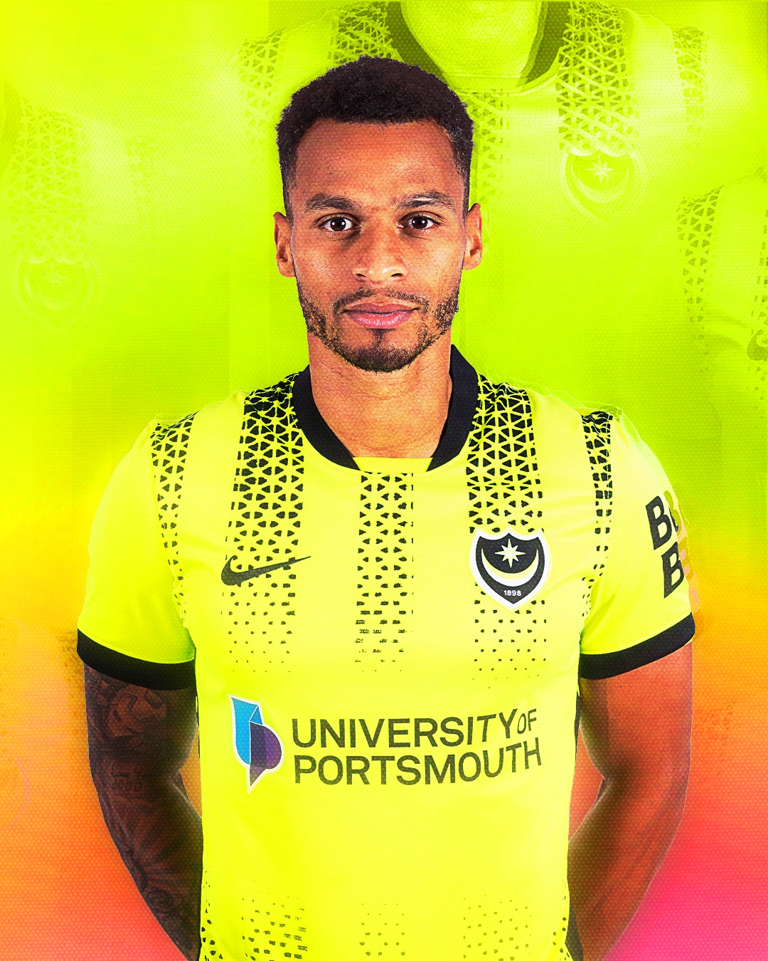 Terceira camisa do Portsmouth 2025-2026 é revelada pela Nike