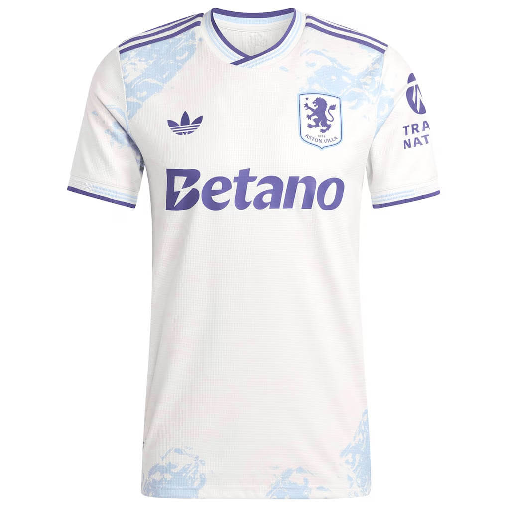 Terceira camisa do Aston Villa 2025-2026 Adidas kit