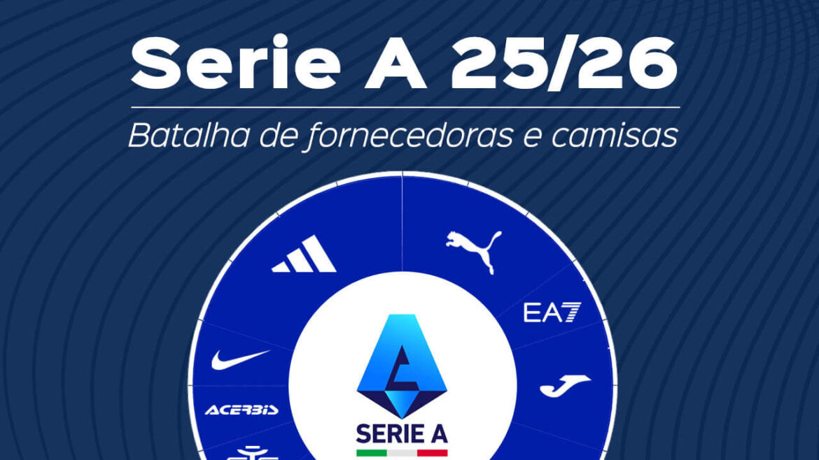 Fornecedoras da Serie A italiana 2025-2026