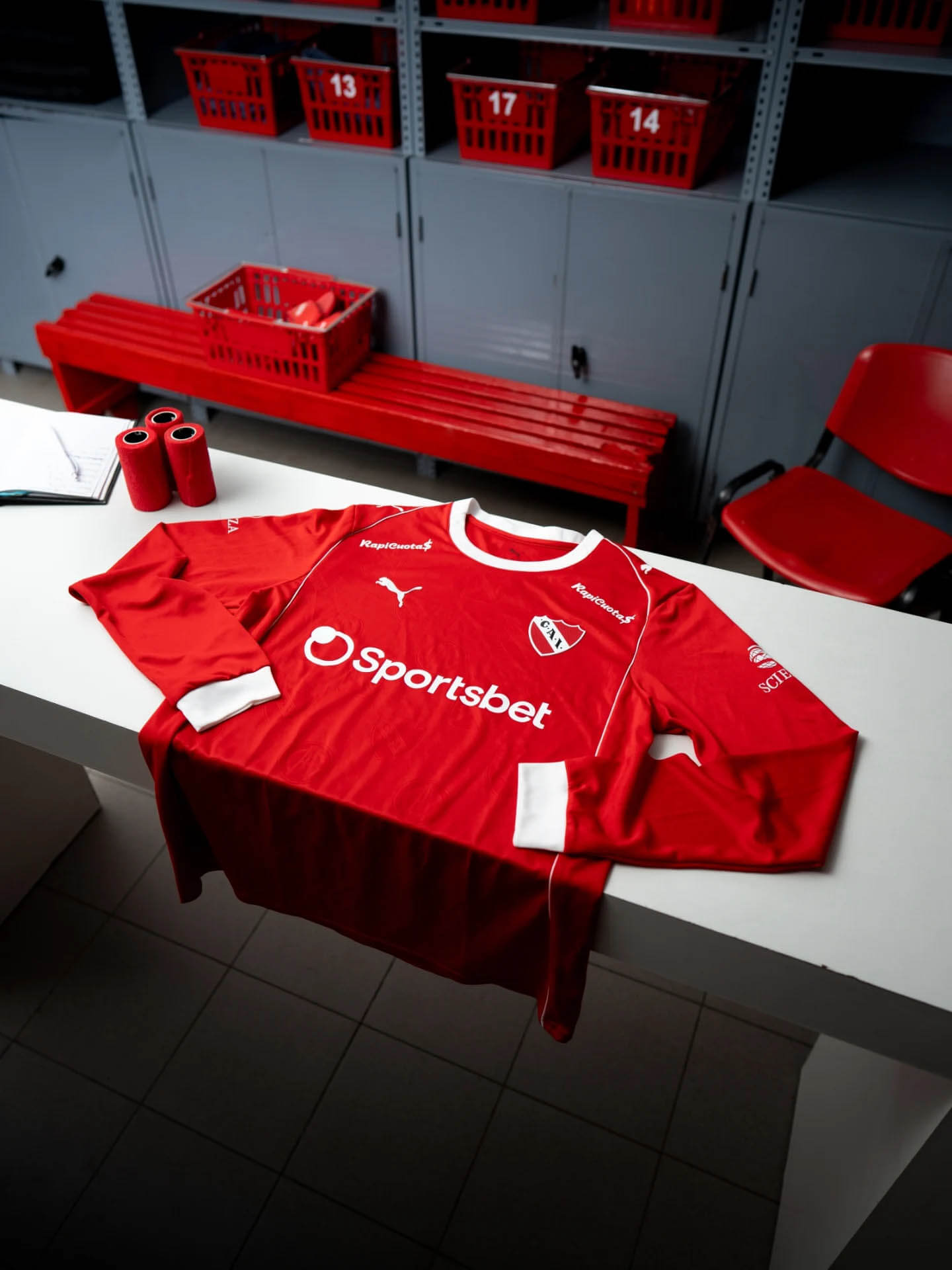 Camisa titular do Independiente 2025-2026 PUMA