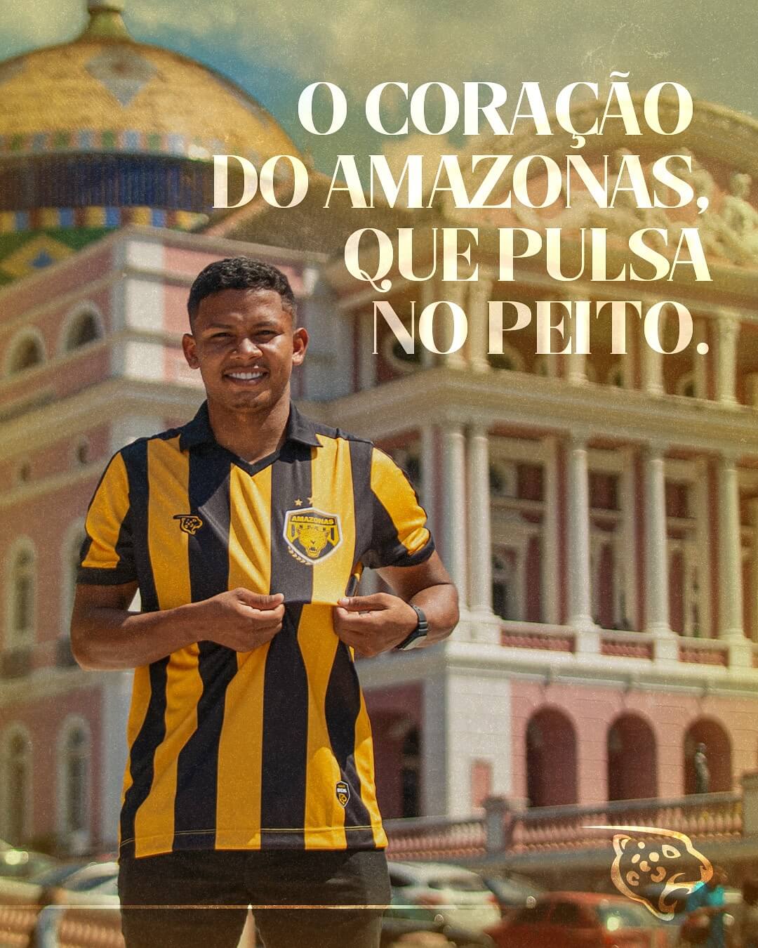 Amazonas FC lança terceira camisa 2025 assinada pela Onça